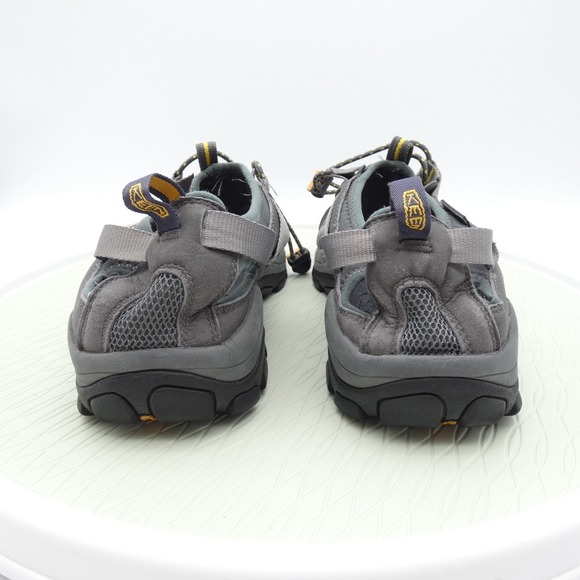 Keen Owyhee Men's US 11.5 Sport Sandals Gray Hiking Waterproof Bungee Lace - Picture 4 of 8